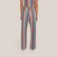 Carica l'immagine nel visualizzatore di Gallery, Vicolo pantalone palazzo elastico retro 50% cotone Art TAB2446
