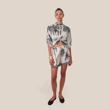 Carica l'immagine nel visualizzatore di Gallery, Haveone shorts con coulisse stampa 100% viscosa Art PMA-Q726

