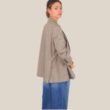 Carica l'immagine nel visualizzatore di Gallery, Vicolo blazer over tela leggera 100% cotone Art TAB2282
