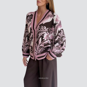 Tensione in cardigan bomber Art 2240259