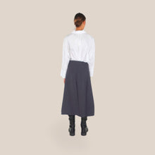 Carica l'immagine nel visualizzatore di Gallery, Vicolo camicia over laccetto collo 100% cotone Art TAC1382
