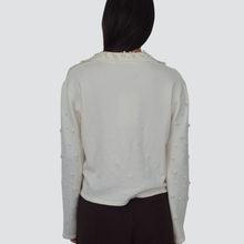 Carica l&#39;immagine nel visualizzatore di Gallery, Haveone polo con perle 50% viscosa Art MNC-P054
