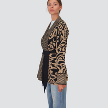 Carica l&#39;immagine nel visualizzatore di Gallery, Vicolo cardigan alanui con cintura Art 22137F
