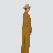 Carica l&#39;immagine nel visualizzatore di Gallery, Haveone gonna lunga con cintura Art GVS-N116
