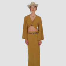Carica l&#39;immagine nel visualizzatore di Gallery, Haveone blusa annodata 85% viscosa Art CVS-N360
