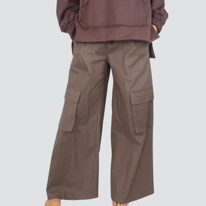Haveone cargo moro con elastico e coulisse 98% cotone Art PMA-P025