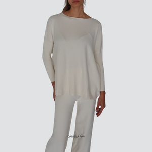 Haveone completo maxi maglia più pantalone palazzo Art HNC-M002