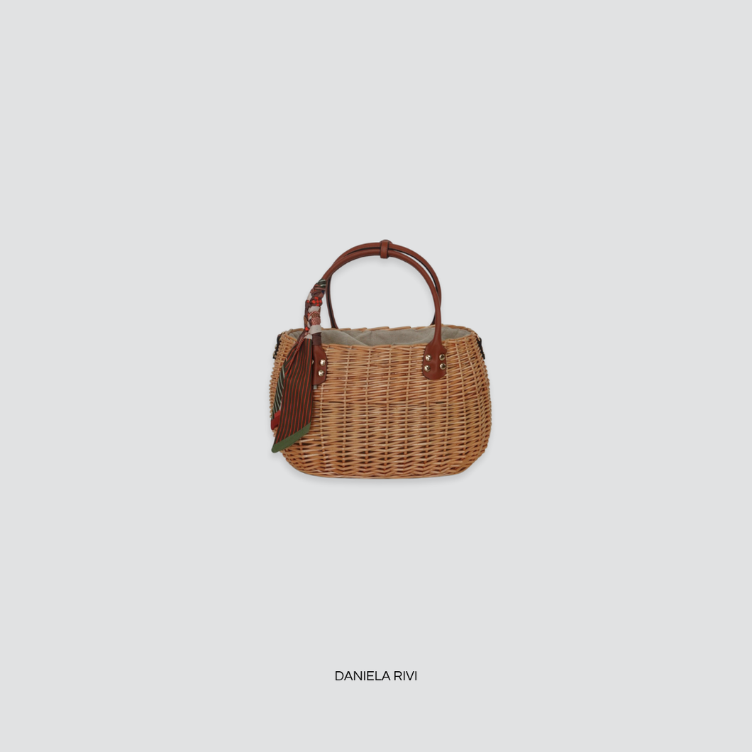 Susy mix borsa rattan con tracolla Art B02602