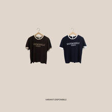 Carica l'immagine nel visualizzatore di Gallery, Tensione in t-shirt over MADEMOISELLE COCO 100% cotone Art 26M4747
