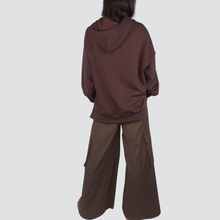 Carica l&#39;immagine nel visualizzatore di Gallery, Haveone cargo moro con elastico e coulisse 98% cotone Art PMA-P025
