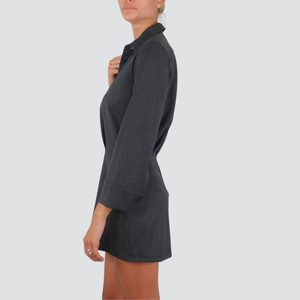 Vicolo abito con micro strass zip laterale Art TF1101