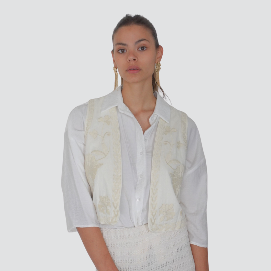 Haveone filet ricamato 100% cotone Art LVF-N045