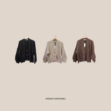 Carica l'immagine nel visualizzatore di Gallery, Haveone cardigan 3 bottoni misto lana Art JIT-P020
