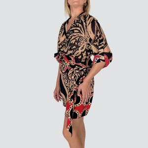 Haveone mini gonna pareo fantasia 100% viscosa Art GMA-N224