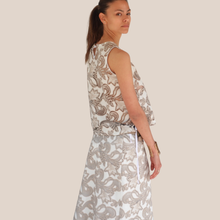Carica l'immagine nel visualizzatore di Gallery, Philia Loft canotta ricamo pizzo 100% cotone Art D02N0884
