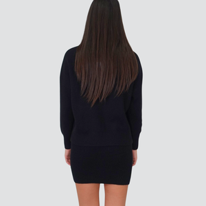Haveone completo maglia più mini gonna 50% viscosa Art HNC-P005