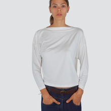 Carica l&#39;immagine nel visualizzatore di Gallery, Dixie blusa barchetta 95% viscosa Art T26Y015
