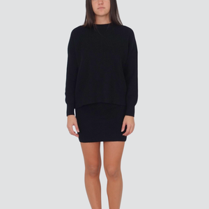 Haveone completo maglia più mini gonna 50% viscosa Art HNC-P005