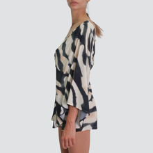 Carica l&#39;immagine nel visualizzatore di Gallery, Haveone tutina farfalla accessorio schiena 100% viscosa Art YMA-N017
