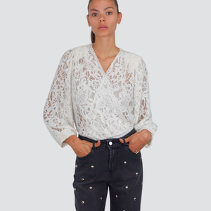 Haveone body pizzo con spallini 20% cotone 20% viscosa Art BSO-P001