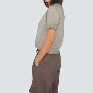 Haveone t-shirt con strass 100% cotone Art TMA-P036