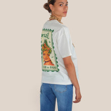 Carica l'immagine nel visualizzatore di Gallery, Haveone t-shirt over stampa schiena 100% cotone Art TDY-Q224
