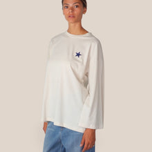 Carica l'immagine nel visualizzatore di Gallery, Vicolo T-Shirt Manica lunga oversize 100% Cotone Art RAC0132
