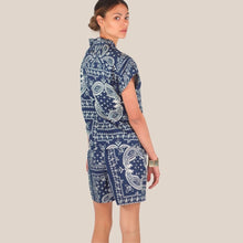 Carica l'immagine nel visualizzatore di Gallery, Dixie kimono stampa bandana 100% cotone Art LAIA1TE
