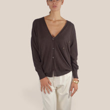 Carica l'immagine nel visualizzatore di Gallery, Vicolo cardigan 40% viscosa 25% lana 5% cashmere Art 2AC2028
