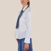 Carica l'immagine nel visualizzatore di Gallery, Tensione in camicia con cravatta 97% cotone Art 26C4355
