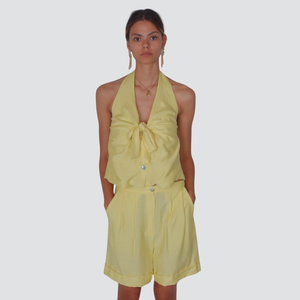 Vicolo completo top più short 85% viscosa Art TD2932