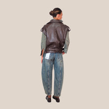 Carica l'immagine nel visualizzatore di Gallery, Haveone jeans GLEN barrell pinces ginocchio 100% cotone Art PGZ-R079

