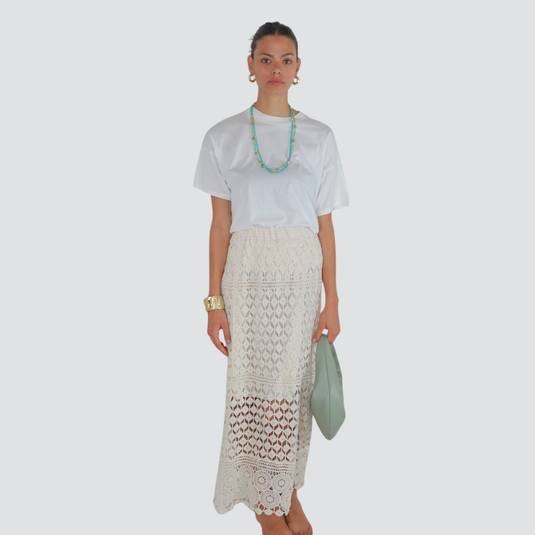 Haveone gonna crochet foderata 100% cotone Art GVF-N169