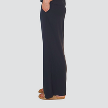 Carica l&#39;immagine nel visualizzatore di Gallery, Haveone pantalone palazzo elastico vita 100% viscosa Art PMA-N525
