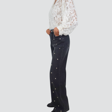 Carica l&#39;immagine nel visualizzatore di Gallery, Haveone jeans Tokyo con applicazione 100% cotone Art PGZ-P114
