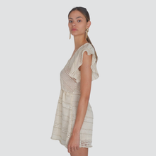 Carica l&#39;immagine nel visualizzatore di Gallery, Haveone tuta corta incrociata filo lurex Art YMA-N013
