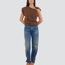 Carica l&#39;immagine nel visualizzatore di Gallery, Vicolo jeans Gil spacco tallone 100% cotone Art DF5235
