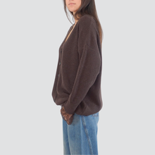 Carica l&#39;immagine nel visualizzatore di Gallery, Vicolo cardigan over polsino pizzo 49% viscosa 25% lana 5% cashmere Art 77272F
