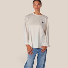Carica l'immagine nel visualizzatore di Gallery, Vicolo T-Shirt Manica lunga oversize 100% Cotone Art RAC0132
