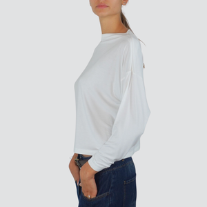 Dixie blusa barchetta 95% viscosa Art T26Y015