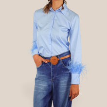 Carica l'immagine nel visualizzatore di Gallery, Tensione in camicia piume 100% cotone Art W26C577
