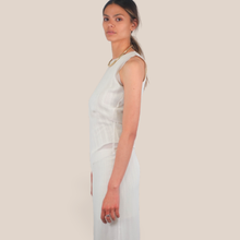 Carica l'immagine nel visualizzatore di Gallery, Haveone top asimmetrico con arriccio doppio tessuto sottoveste pizzo Art RFW-Q130 ( gonna Art GFW-Q119 )
