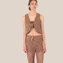Carica l'immagine nel visualizzatore di Gallery, Haveone gilet rete paillettes Art LMA-Q018
