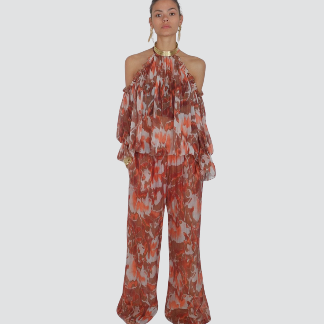 Haveone pantalone fantasia 75%lyocell Art PVS-N439