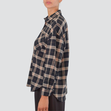 Carica l&#39;immagine nel visualizzatore di Gallery, Vicolo camicia over flanella scozzese 70% cotone Art TF1716
