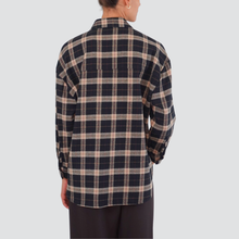 Carica l&#39;immagine nel visualizzatore di Gallery, Vicolo camicia over flanella scozzese 70% cotone Art TF1716
