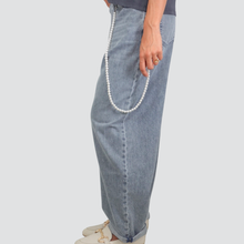 Carica l&#39;immagine nel visualizzatore di Gallery, Vicolo jeans  modello Laila con accessorio 100% cotone Art DF5015
