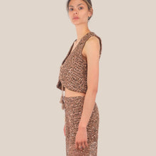 Carica l'immagine nel visualizzatore di Gallery, Haveone gilet rete paillettes Art LMA-Q018
