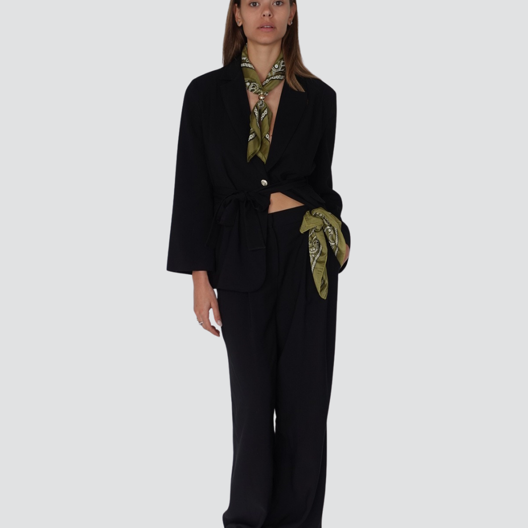 Tensione in pantalone gamba ampia e bandana 905 viscosa Art 25P7195