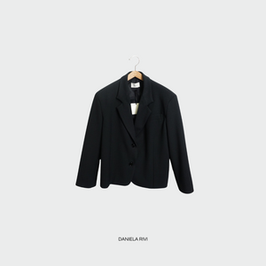 Vicolo blazer over nero foderato Art TS1380